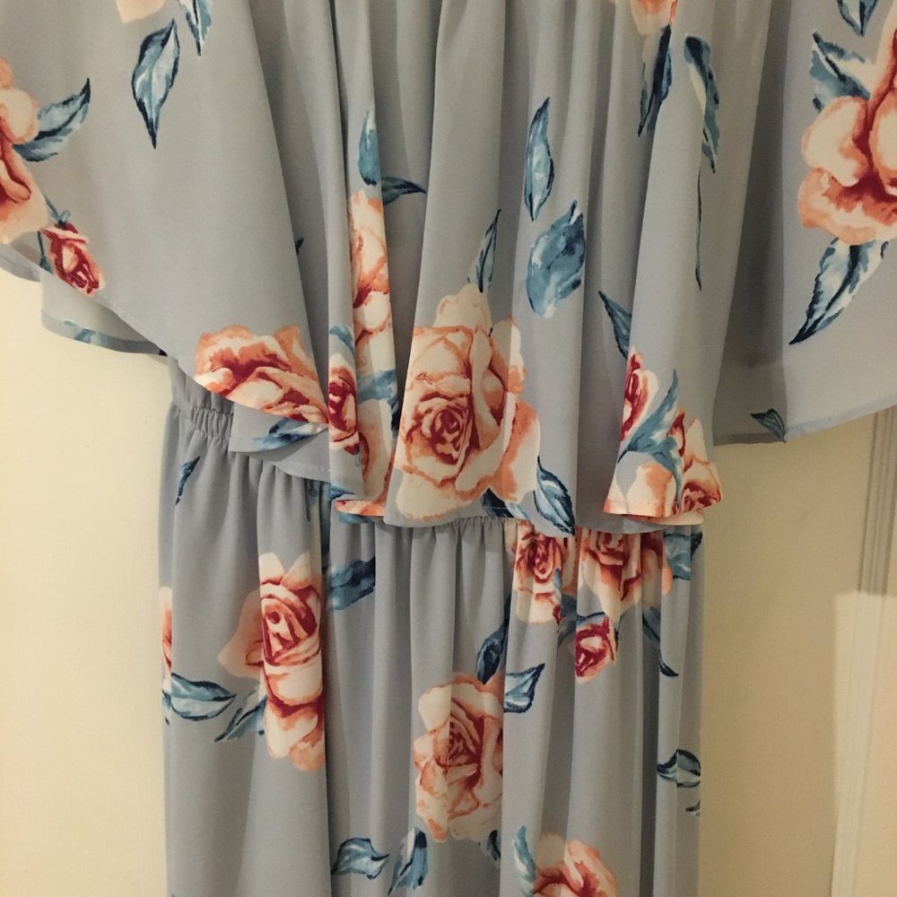 Show Me Your Mumu Hacienda  Off the Shoulder Gown - Picture 3 of 6